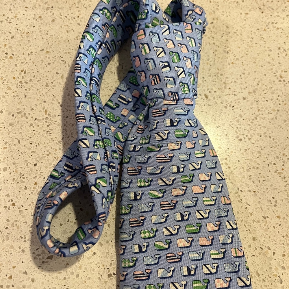 Vineyard Vines whale blue tie, boys, Kentucky Derby